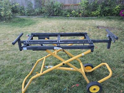 DEWALT Rolling Miter Saw Stand Heavy Duty Work Station with Wheels