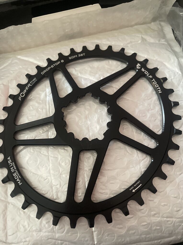 WolF Tooth Oval 38t 3 Bolt Chainring