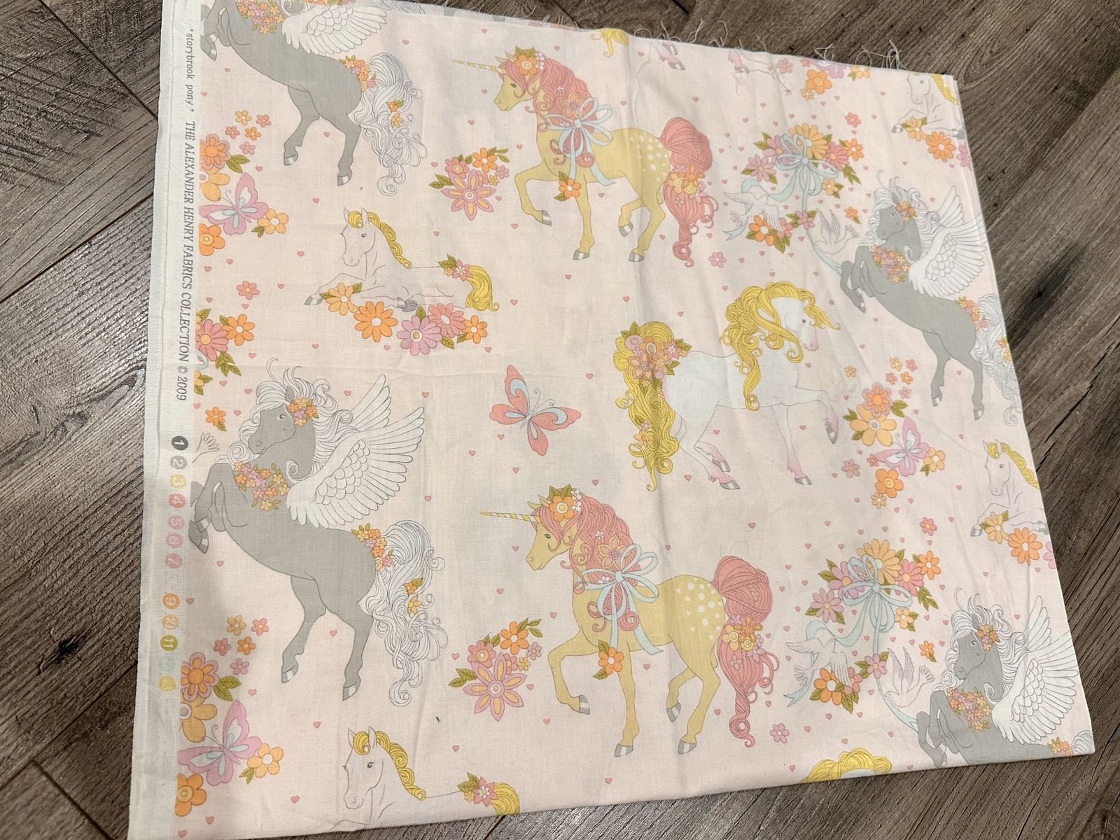 RARE Alexander H. Cotton Quilting Fabric