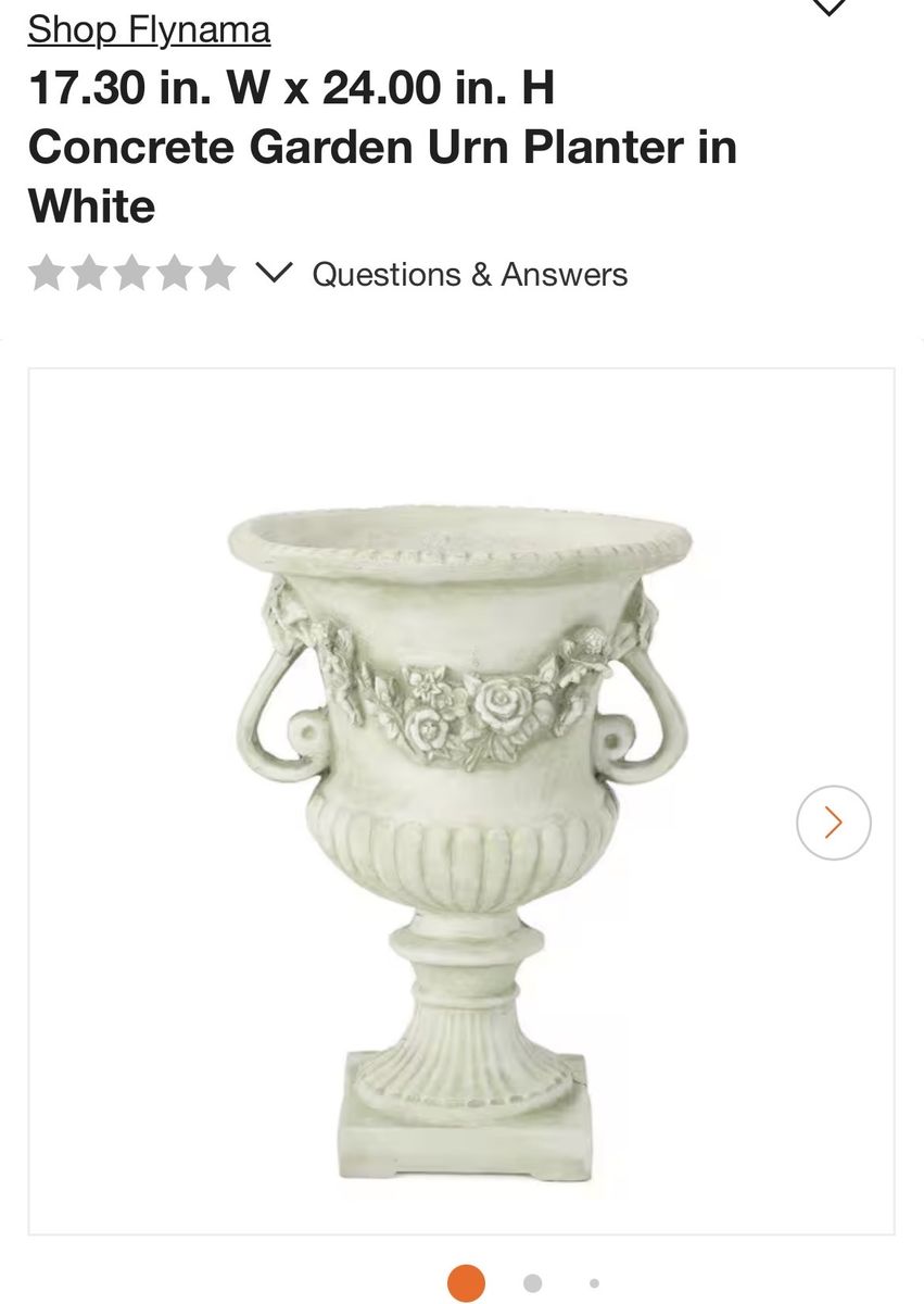 Outdoor patio flower pot