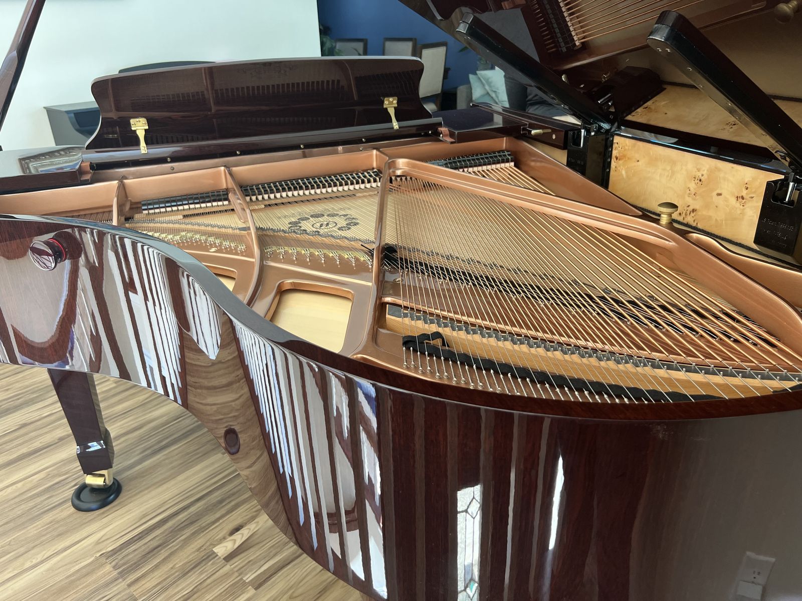 Hailun HG178, 5'10" Mahogany Grand Piano