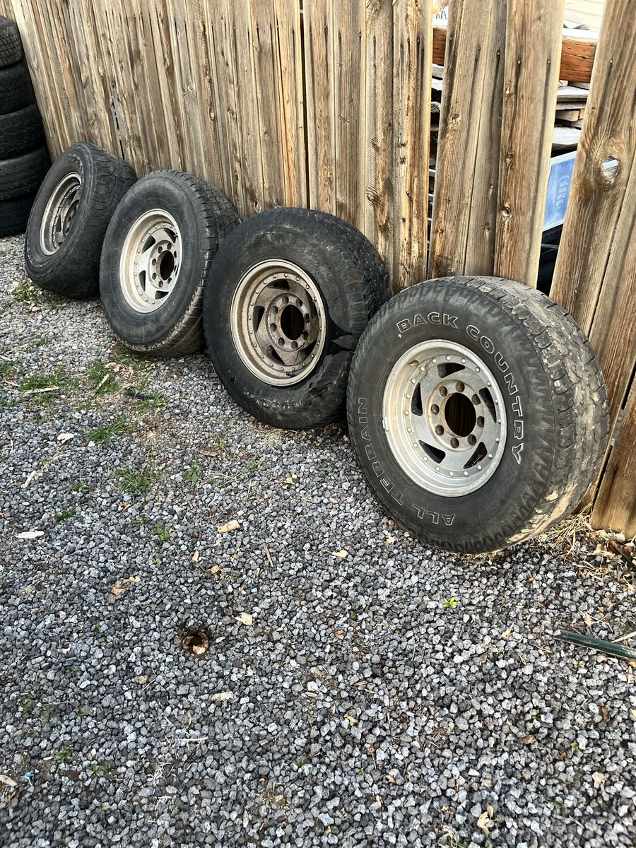 Wheels and tires