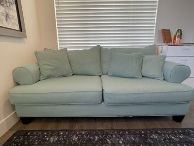 Teal Sofa