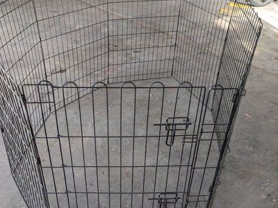 metal foldable animal pen kennel yard fence