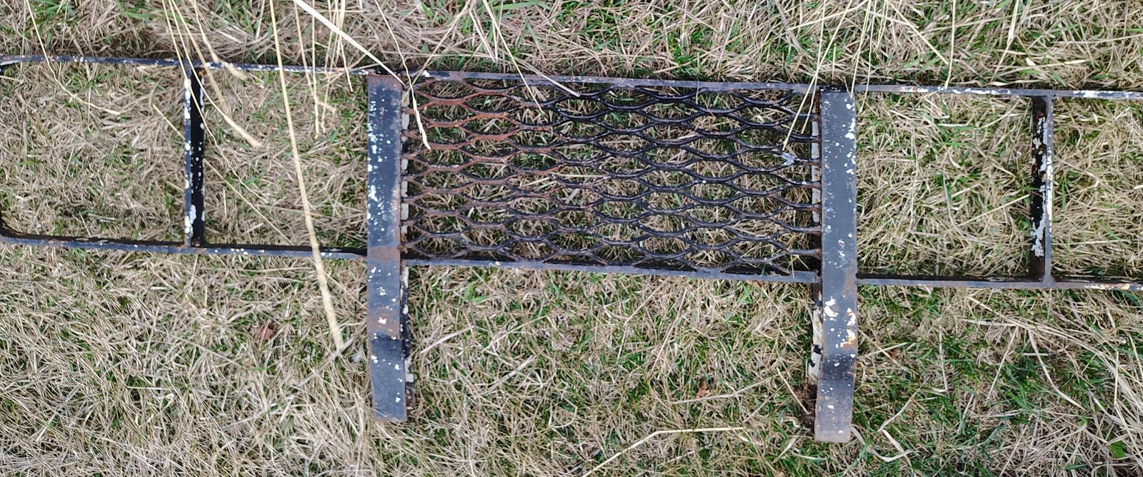 1980's GMC Truck Grill, Very Tough & Hand welded. Not cheep tubular kind.