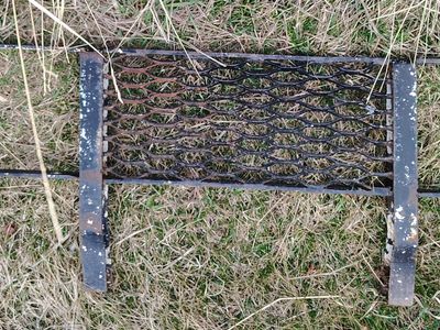 1980's GMC Truck Grill, Very Tough & Hand welded. Not cheep tubular kind.