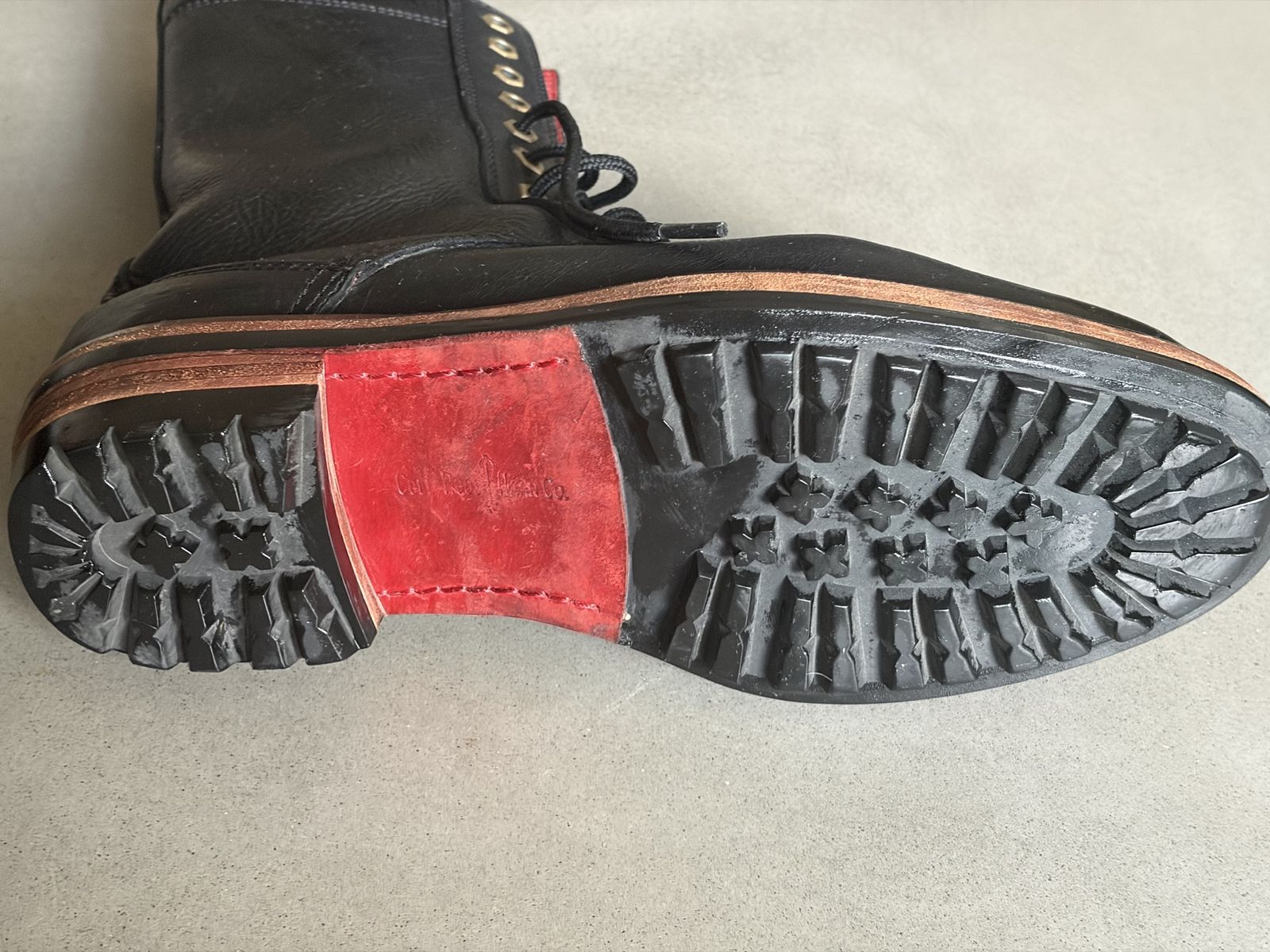 Rare Cole, Rood & Haan Co. Men's Leather "Moose Moc" Boots — Size 7.5M (RUN LARGE)