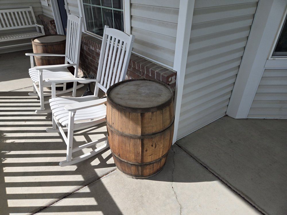 old barrels