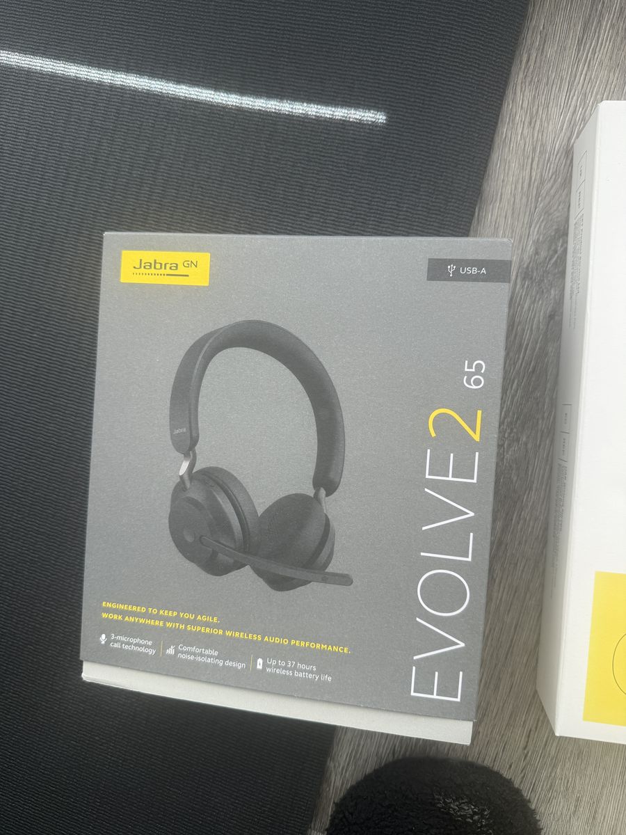 Jabra Evolve2 65 Wireless Headset – Brand New