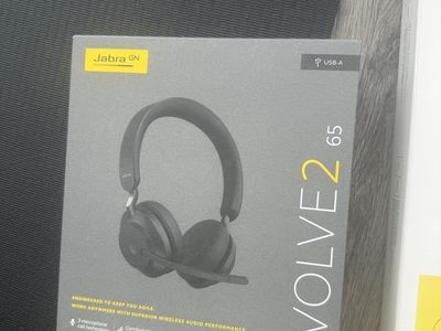 Jabra Evolve2 65 Wireless Headset – Brand New