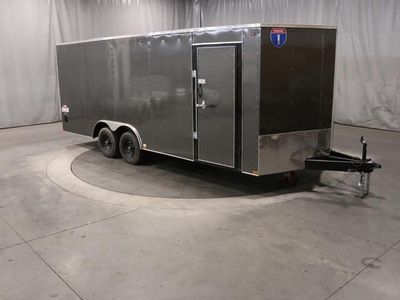 102x20' Victory V-Nose Enclosed Car Carrier Trailer 10K For Sale