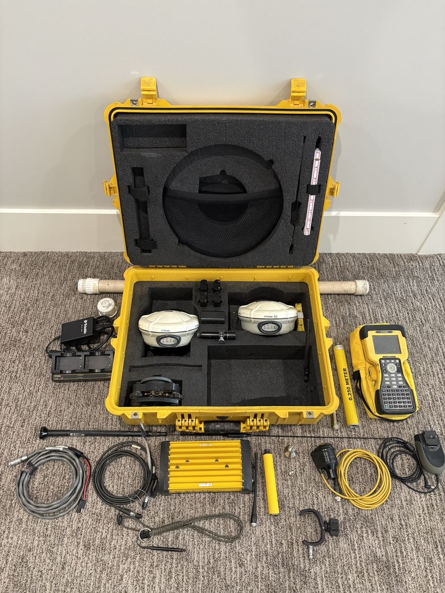 Trimble R8 Model 2 RTK GPS Survey System – Base/Rover w/ TSC2 Controller