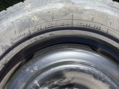 spare tire for honda crv - T155/90D17
