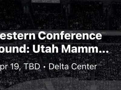 2 Utah Mammoth Wester Conference Round 1