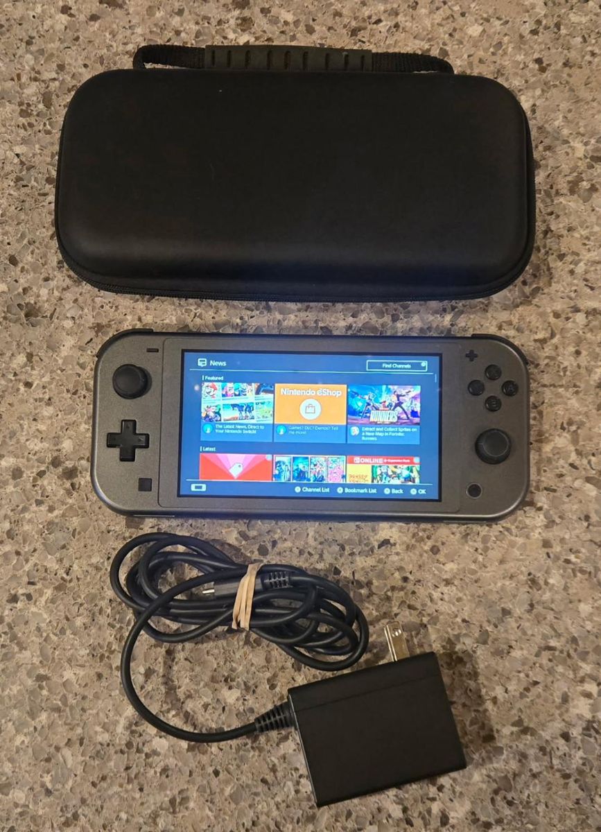 PokeMon Dialga & Palkia Switch Lite with case! trades considered!