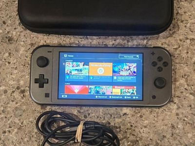 PokeMon Dialga & Palkia Switch Lite with case! trades considered!