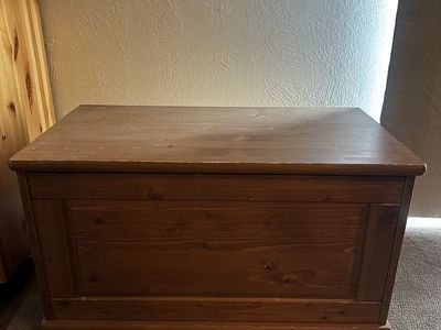 Wooden Storage Chest / Trunk
