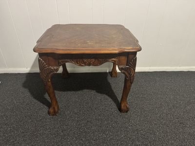 Vintage French-Style wooden side table