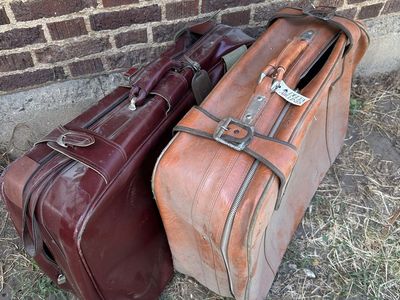 Vintage suitcases
