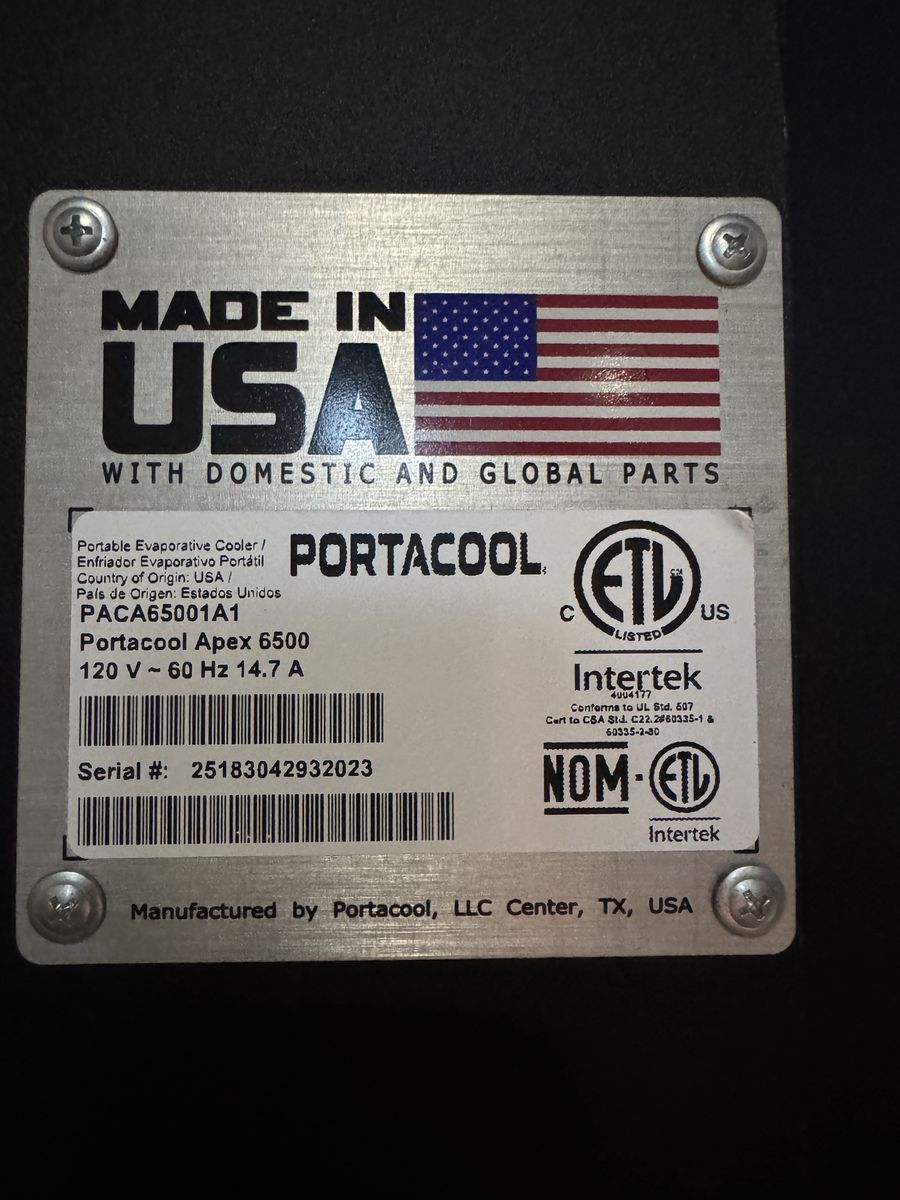 Portacool PACA65001A1