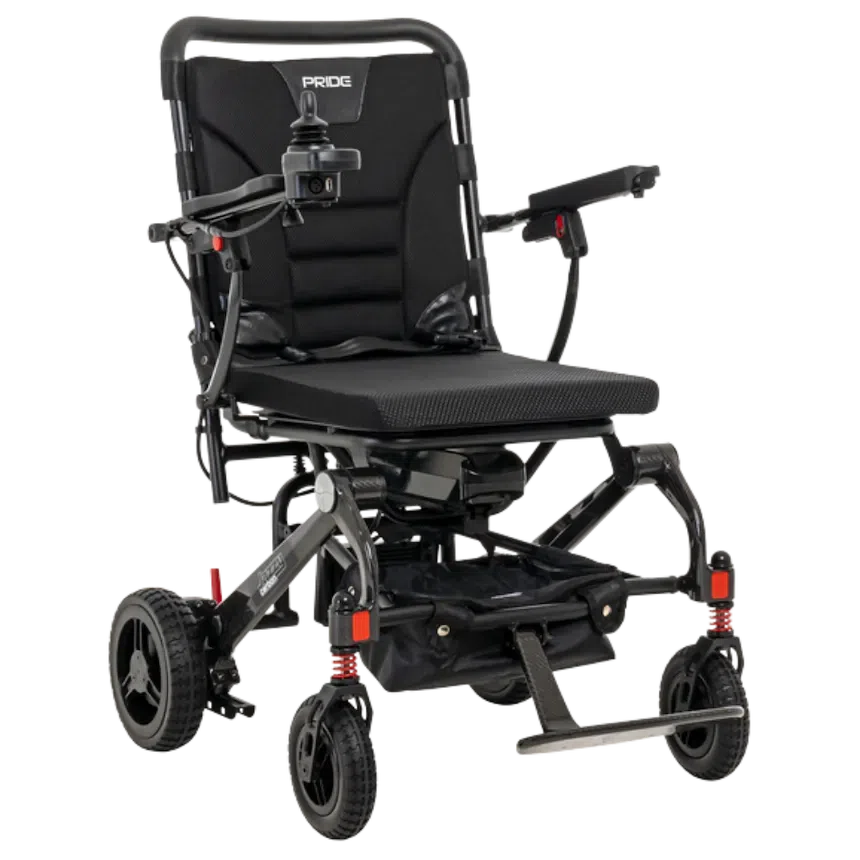 Pride Jazzy Carbon Folding Power Wheelchair