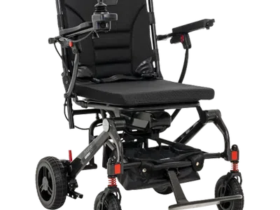 Pride Jazzy Carbon Folding Power Wheelchair