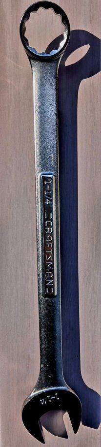 8-piece Craftsman USA Jumbo SAE 12-Point Combinati