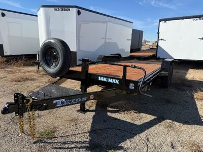 7x20 Teton full tilt trailer #T0086