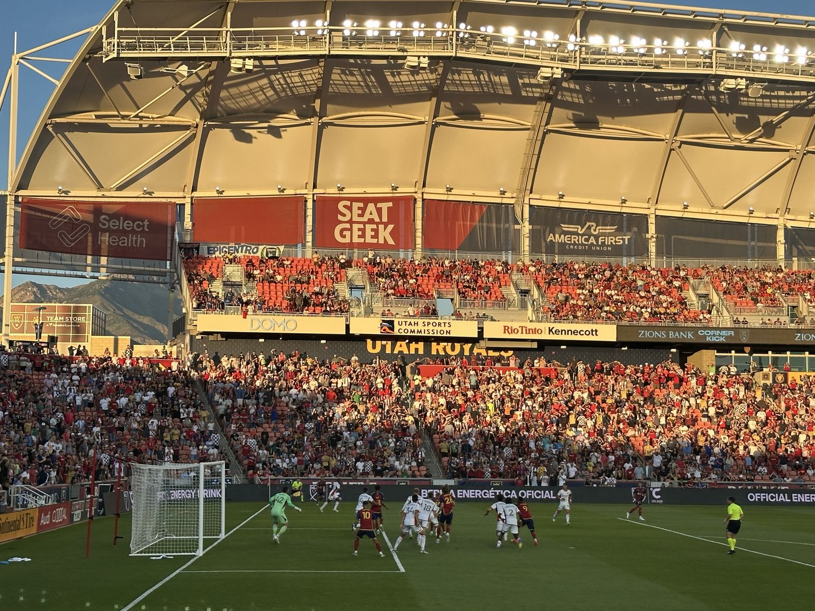 RSL vs. Portland - 2 tickets 3rd Row - $20