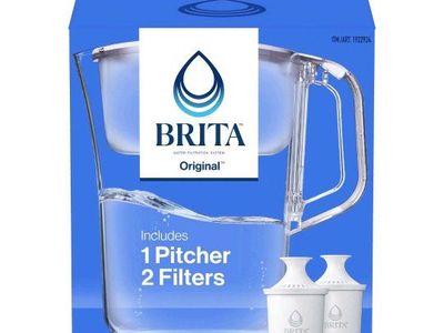Brita Champlain Water Filter Pitcher, 10 Cup with