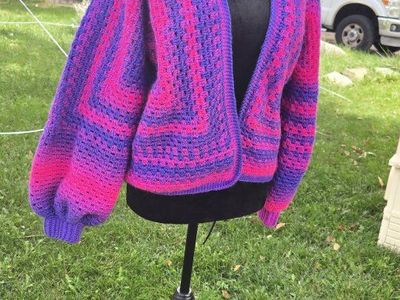 crochet cardigan