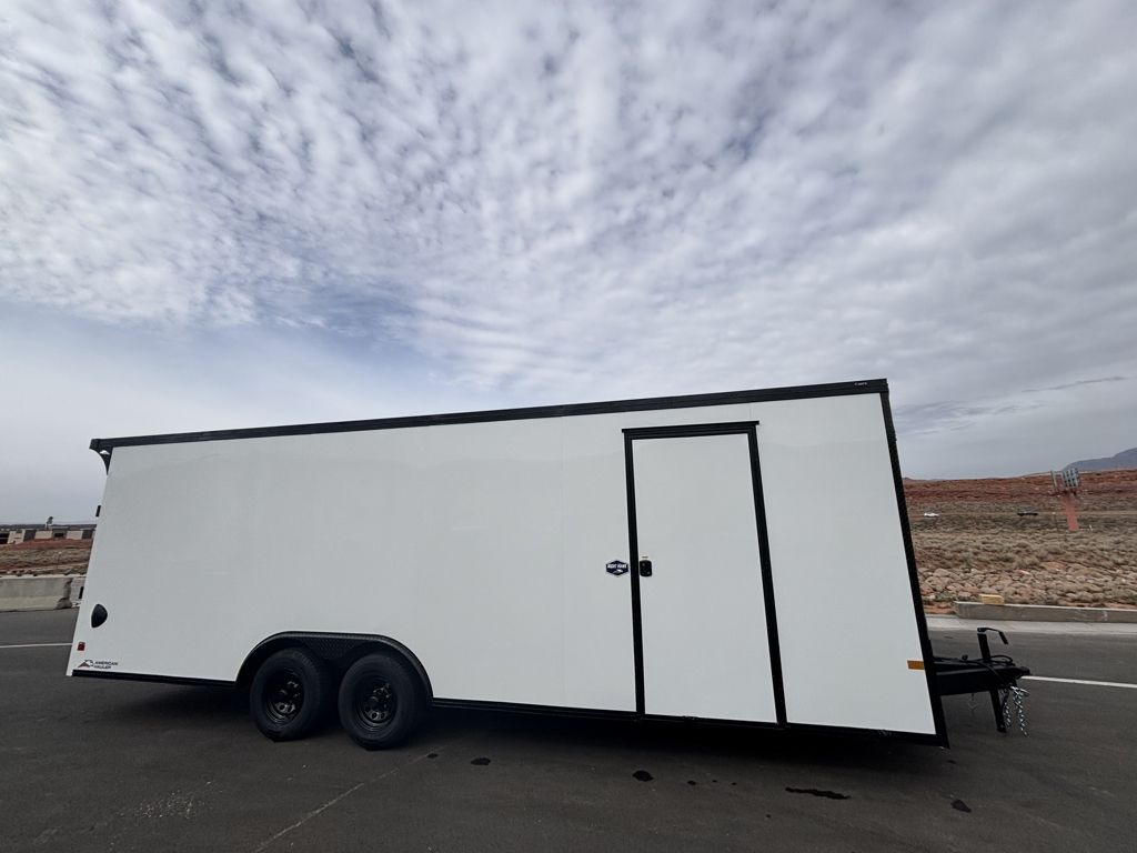 2026 American Hauler 8.5X24 10K Night Hawk Series Enclosed Car Hauler Trailer