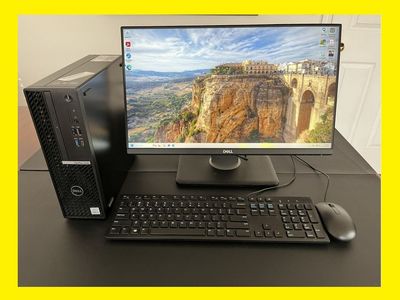 16GB RAM 6 CORE Dell i5-10600 @4.8 GHz 256GB SSD OptiPlex 5090 SFF Windows 11 Desktop Computer