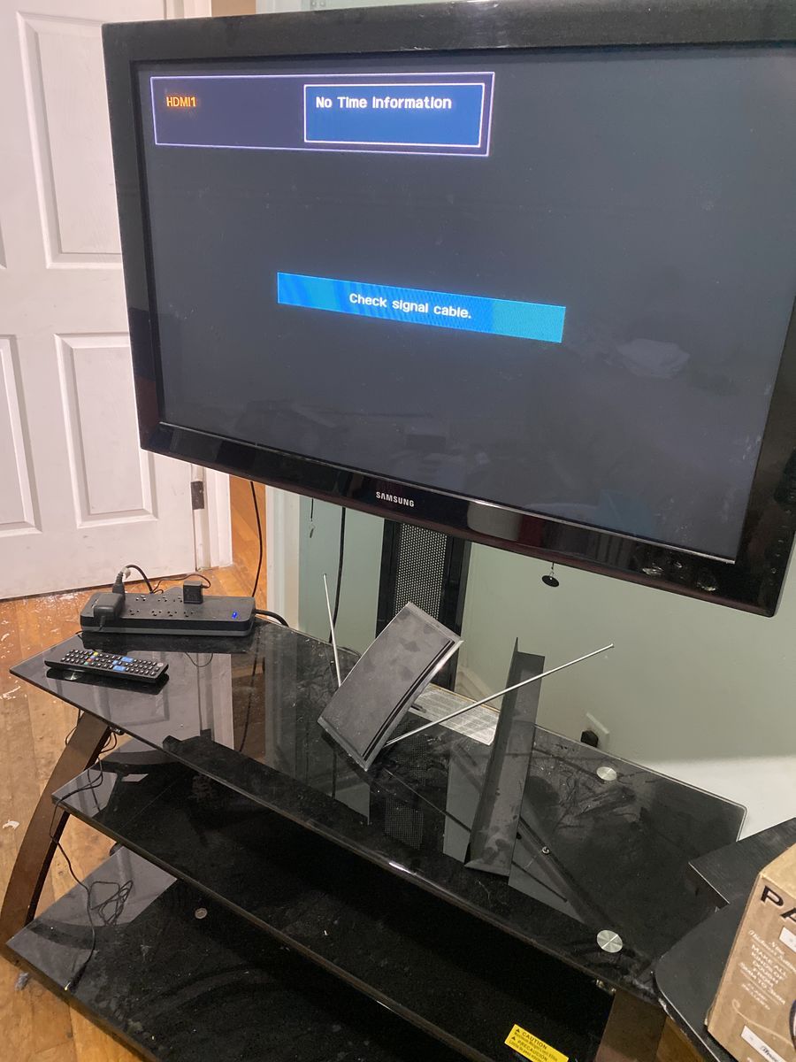 Free Samsung tv with stand