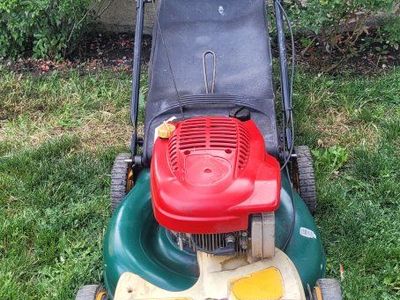 self propelled lawn mower good working conditions.