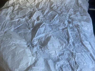Mattress Cover Full White Clean