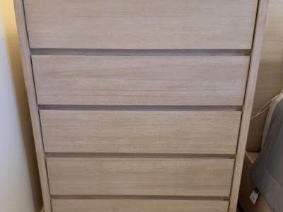 Natural Wash Chest of Drawers