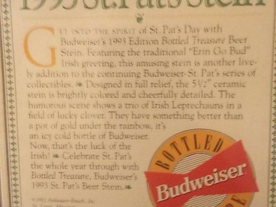 1993 St. Pats Stein