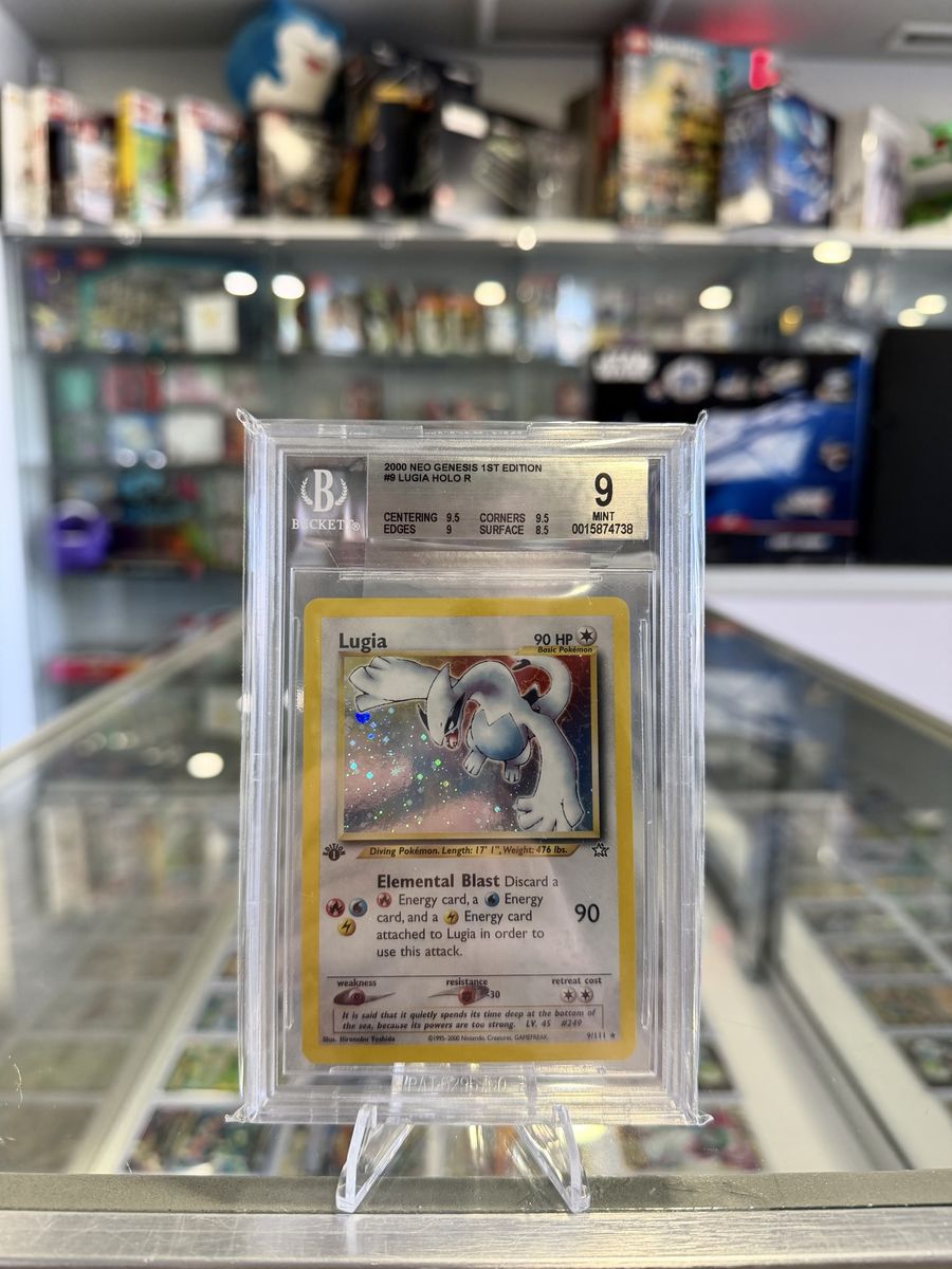 Pokemon 2000 Neo Genesis 1st Edition Lugia Holo #9 — BGS 9