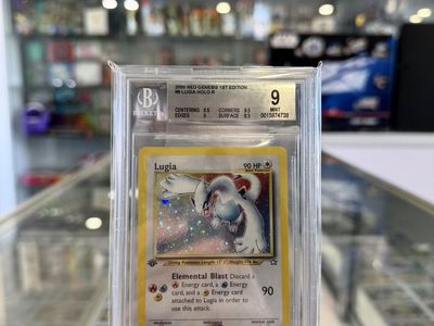 Pokemon 2000 Neo Genesis 1st Edition Lugia Holo #9 — BGS 9