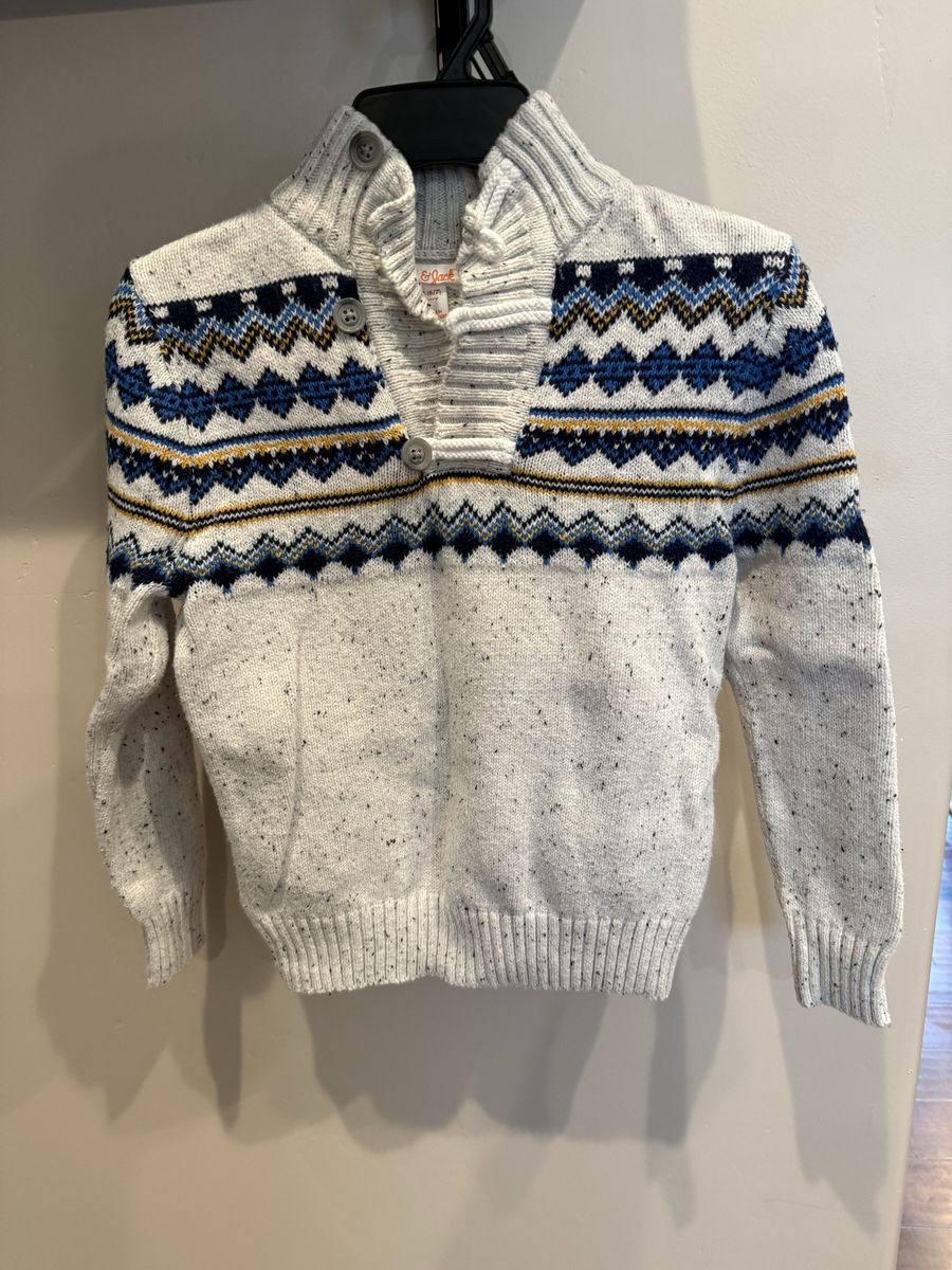 Cat & Jack Pull over sweater size 6/7