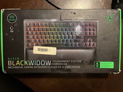 Razer BlackWidow Tournament Edition Chroma V2 Mechanical Gaming Keyboard