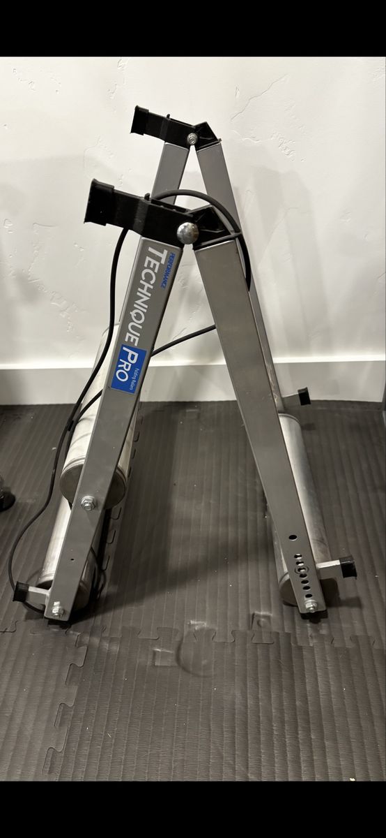 Travel Trac Technique Pro Alloy Bicycle Rollers - Like New Indoor Bike Trainer