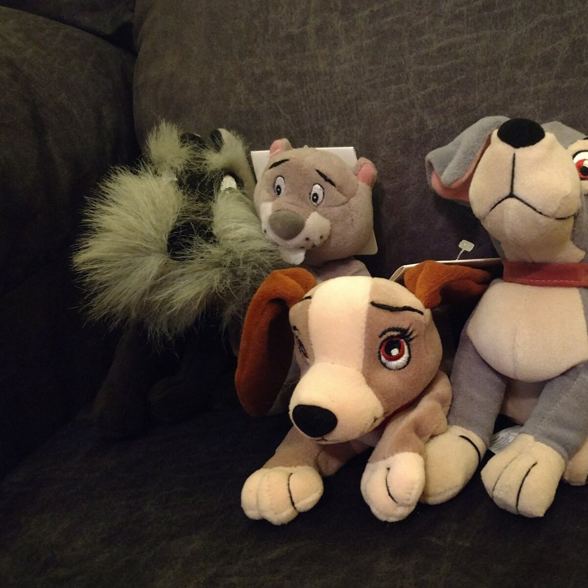 Disney Beanie Dolls " Lady and the Tramp "