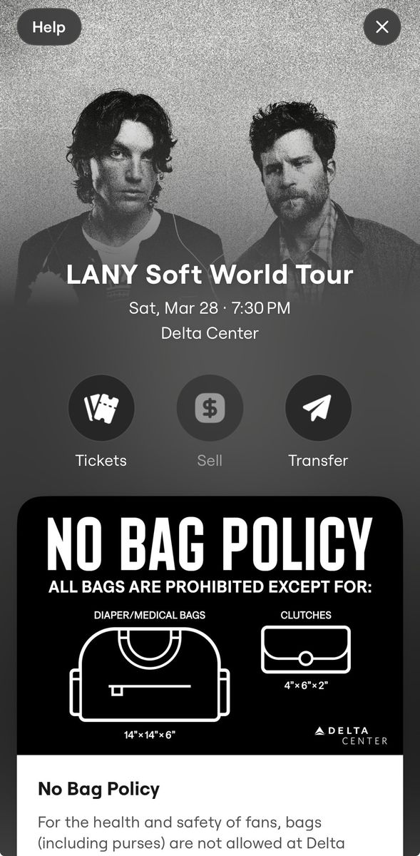 SLC Lany concert