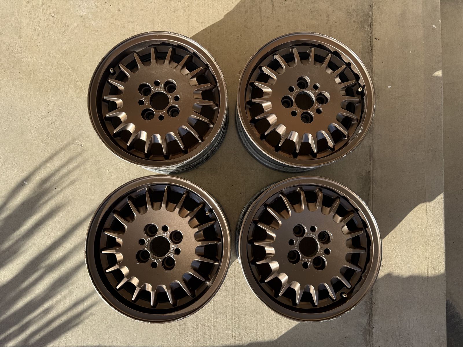 BMW Style "E30" OEM Wheels - 14x6 - 4x100