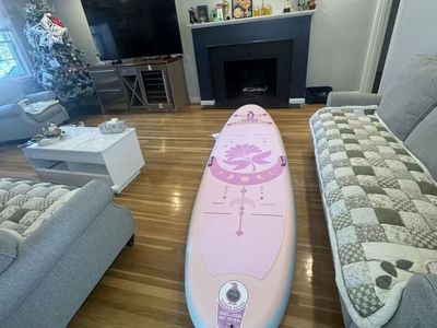 Tuxedo Sailor Inflatable Paddle Board Pink SUP Paddleboard