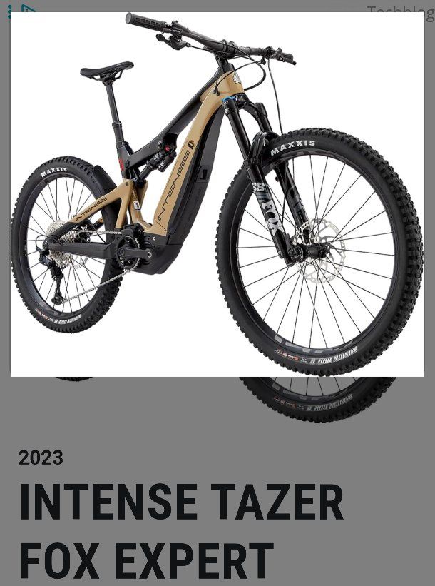 2023 Intense Tazer Fox Expert Carbon E-Mountain Bike - Mullet Wheels