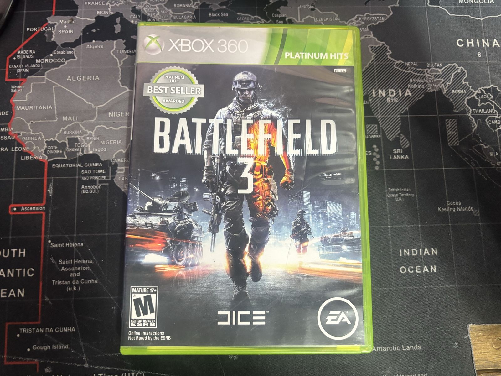 Battlefield 3 Platinum Hits - Xbox 360 Video Game Complete with Case and Manual