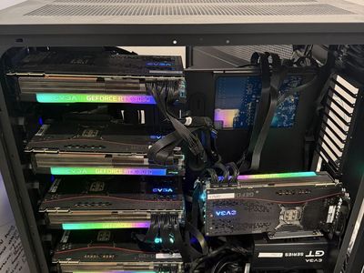 AI Workstation PC - AMD EPYC 9654 CPU & 6x NVIDIA GeForce RTX 3090 GPUs 512GB DDR5 RAM